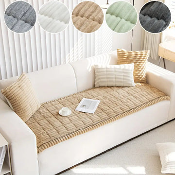 Non Slip Fuzzy Pet Couch Covers for Sofa