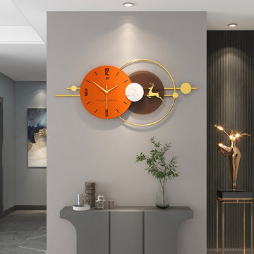Round Creative Home Wall Clock