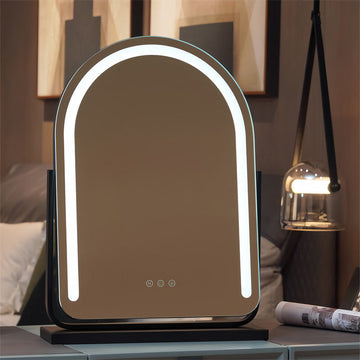 Dimmable Arched LED Vanity Mirror