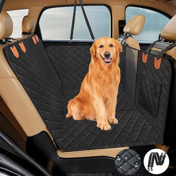 Scratch-resistant Pet Dog Car Seat Cover with Viewing Window