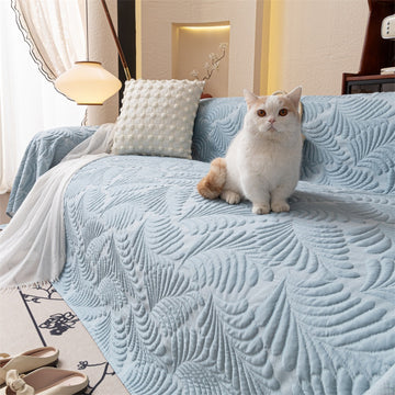 Ice Silk Cooling Sofa Cover for Summer, Non-Slip & Anti-Scratch