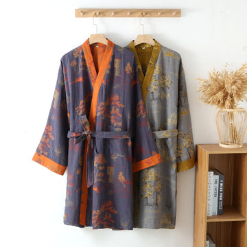 Soft & Comfortable Cotton Bath Robe for Men
