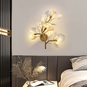 Modern Ginkgo Leaf Wall Lamps