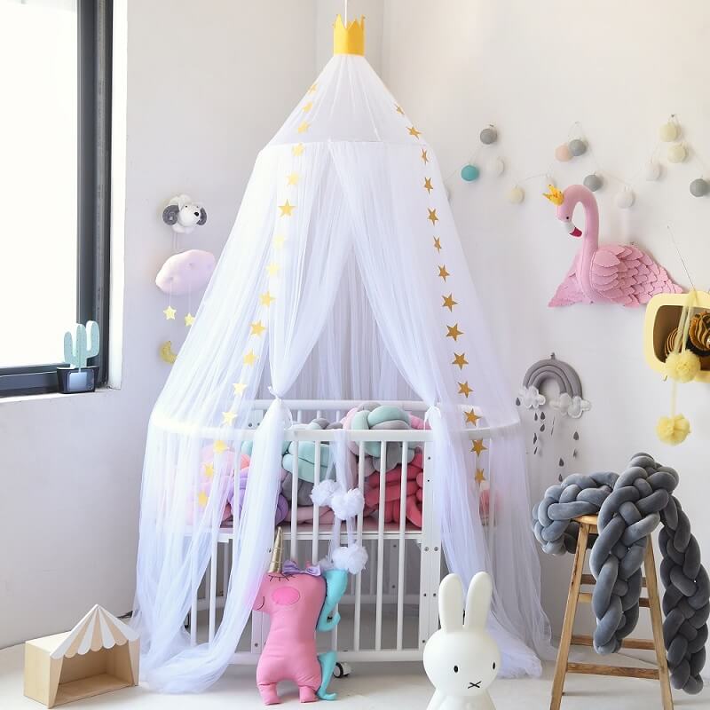 Princess Bed Canopy Mosquito Net for Kids