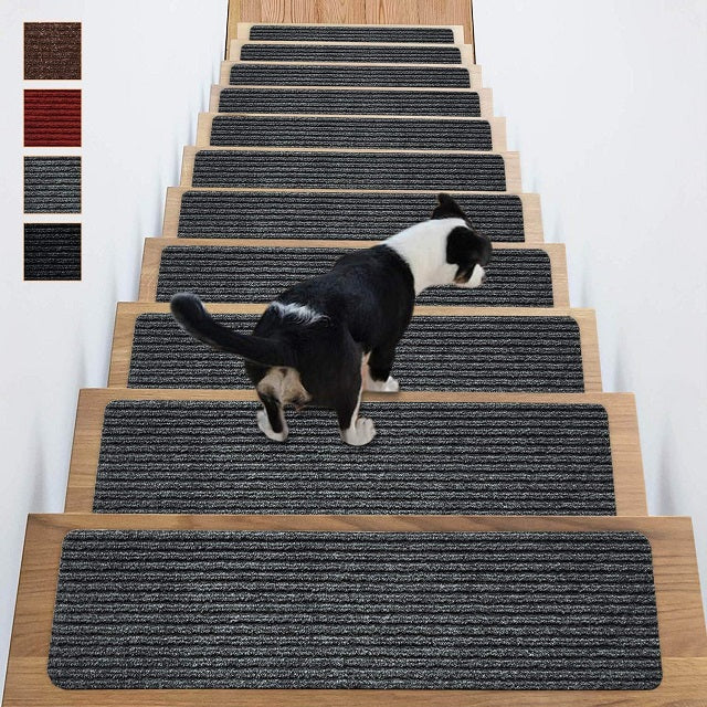 Self Adhesive Stair Treads Carpet for Indoor