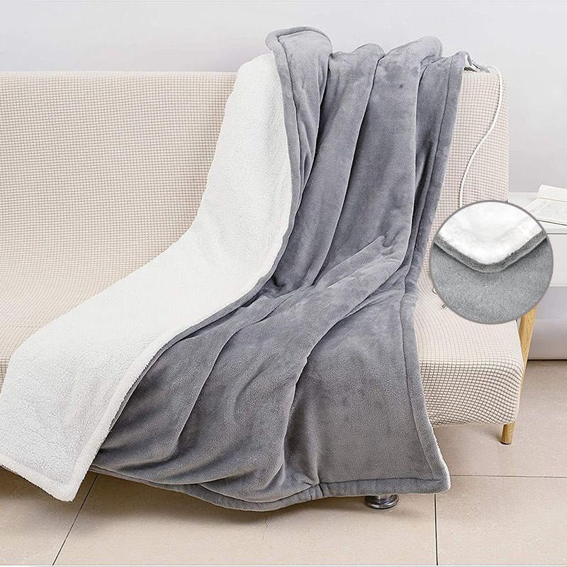 Washable Heated Throw Blanket