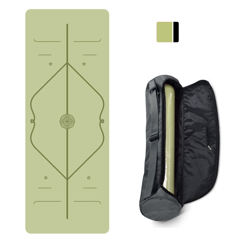 Thick 5 MM Yoga Mat with Alignment Marks, Non Slip Yoga Mat with