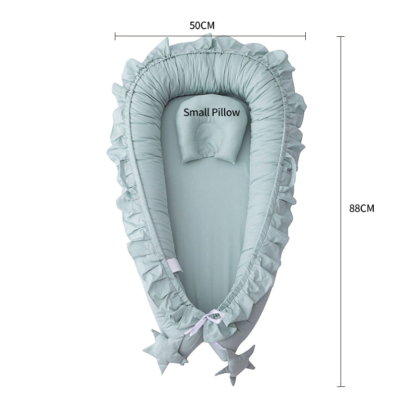 Breathable Organic Cotton Baby Nest Pod