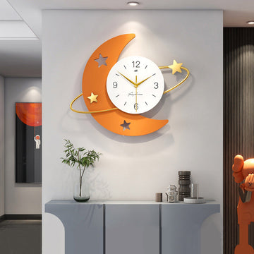 Moon Creative Decorative Wall Clock