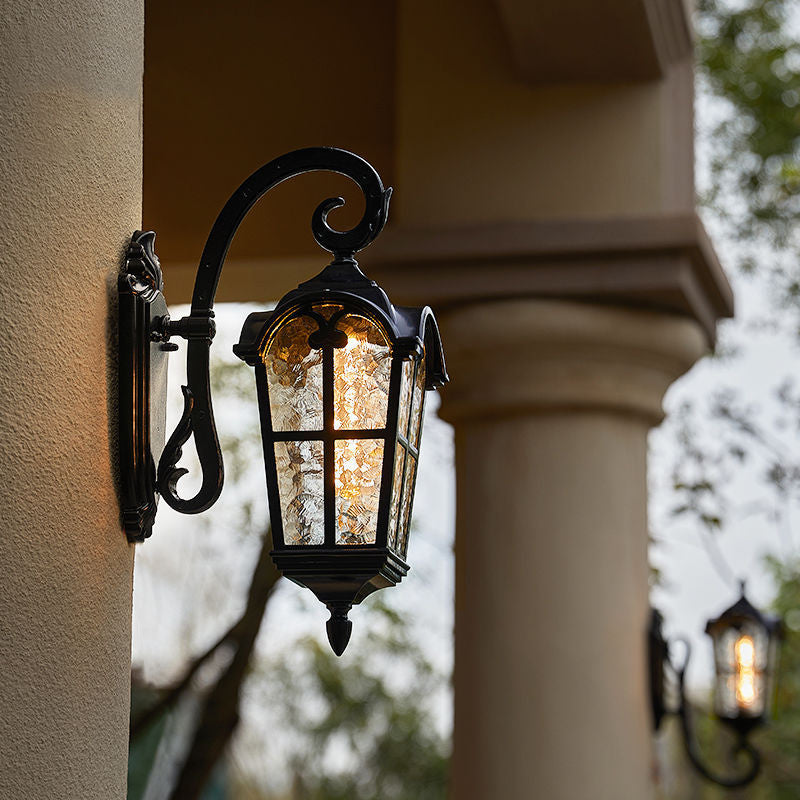 Ancient Rome Solar Outdoor Wall Light
