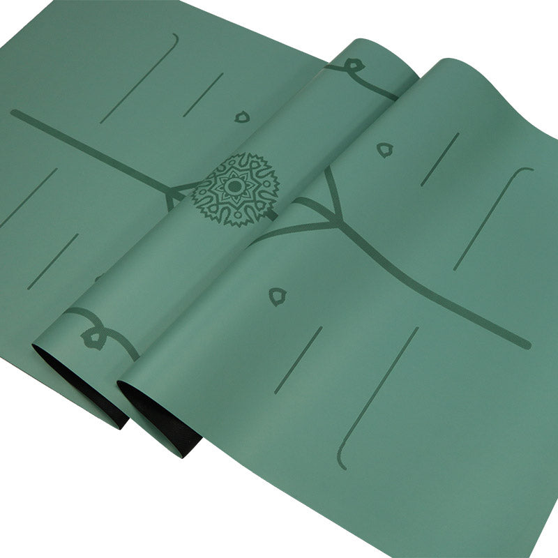 Thick 5 MM Yoga Mat with Alignment Marks