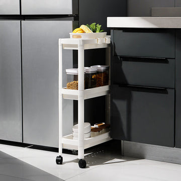 Slim Storage Trolley for Bathroom Kitchen