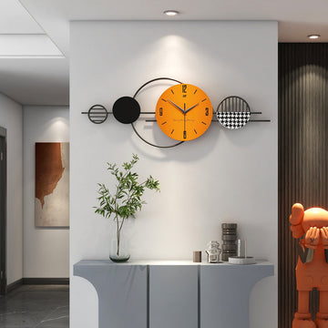 Modern Creative Metal Wall Clock