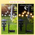 4 Pack Firefly Solar Lights for Outdoor Garden