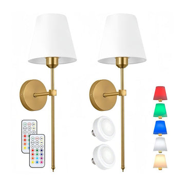 Rechargeable Wall Lights Set of 2