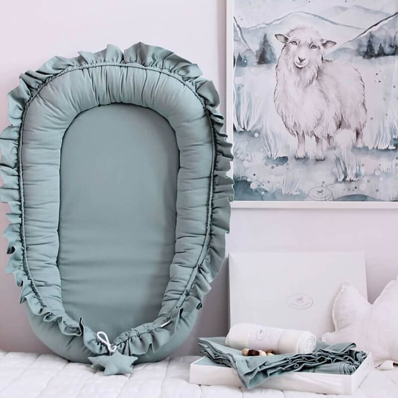 Breathable Organic Cotton Baby Nest Pod