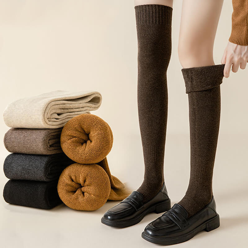 Anti-slip Knee-High Socks for Winter