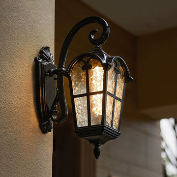 2 Pack Ancient Rome Solar Outdoor Wall Light