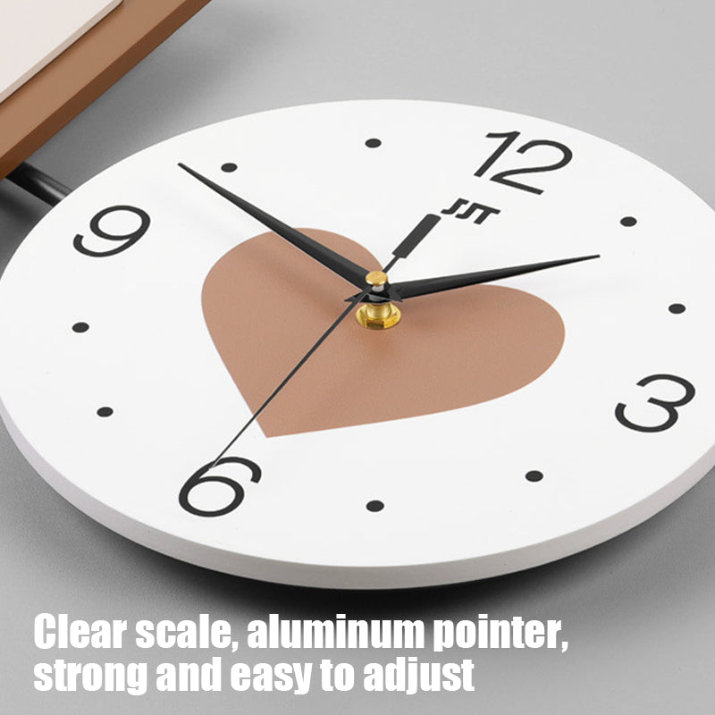 Creative LOVE Heart Wall Clock