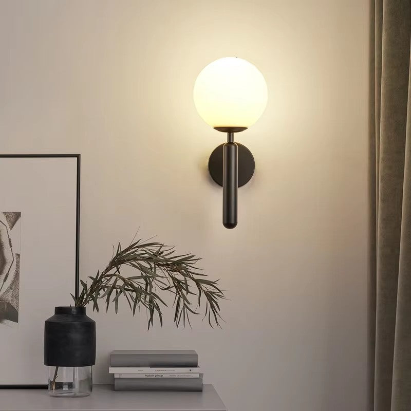 Mid-Century Modern Wall Sconce for Bedroom Set of 2