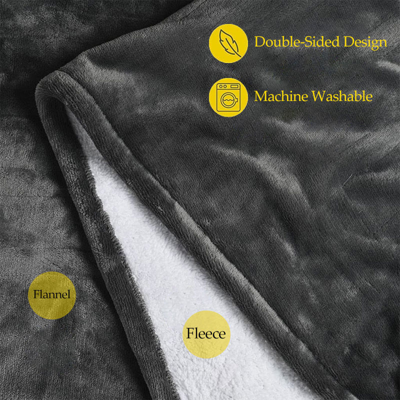 Washable Heated Throw Blanket