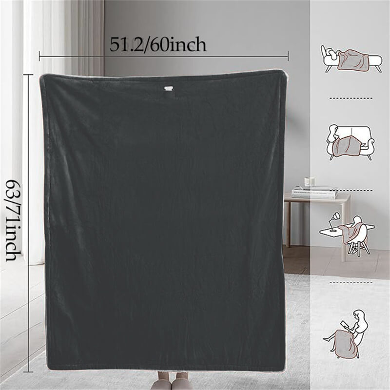 Washable Heated Throw Blanket