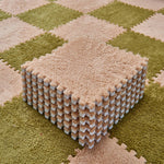 Washable Plush Interlocking Foam Floor Mat