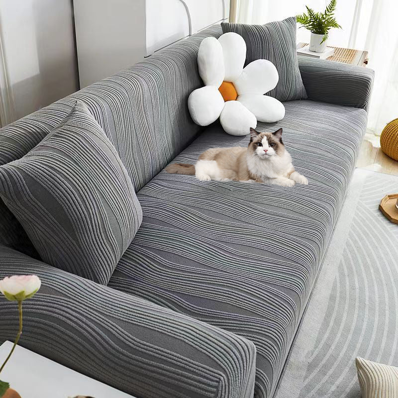Jacquard Thicken Stretch Full-Cover Anti-scratch Sofa Cover