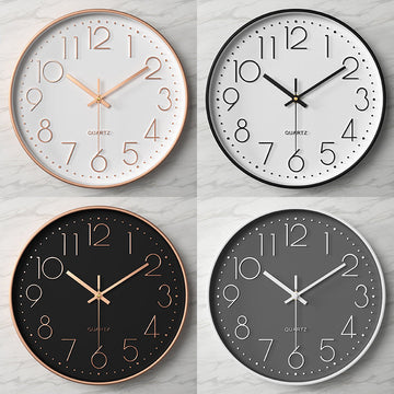 12 Inch Modern Silent Wall Clock