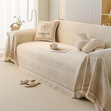 Nordic Retro Chenille Sofa Throw Cover