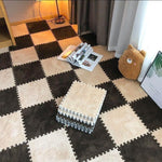 Washable Plush Interlocking Foam Floor Mat
