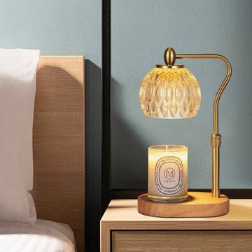 Dimmable Candle Warmer Lamp with 2 Bulbs