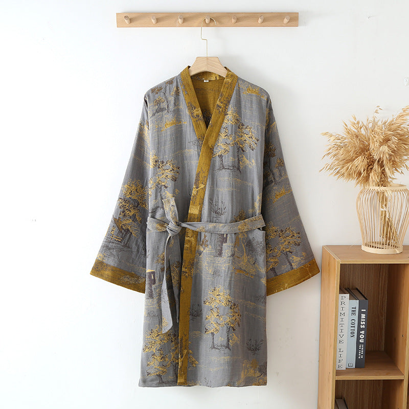 Soft & Comfortable Cotton Bath Robe for Men