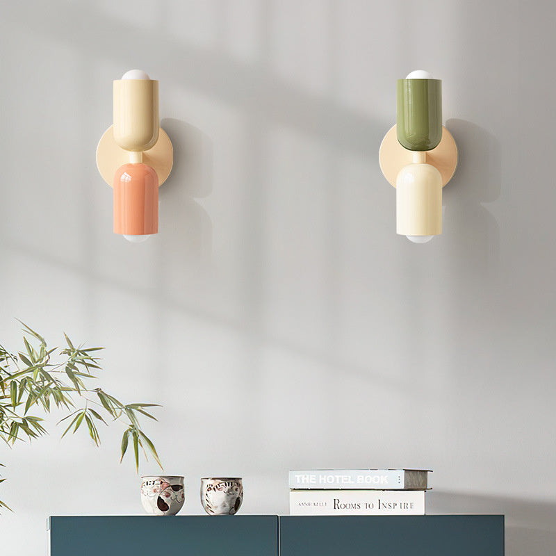 Modern Cream Double Head Wall Light