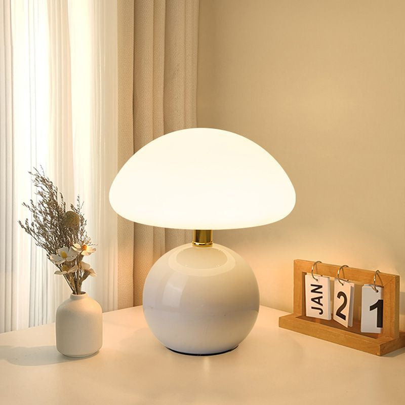 Modern Mushroom Rechargeable Table Lamp