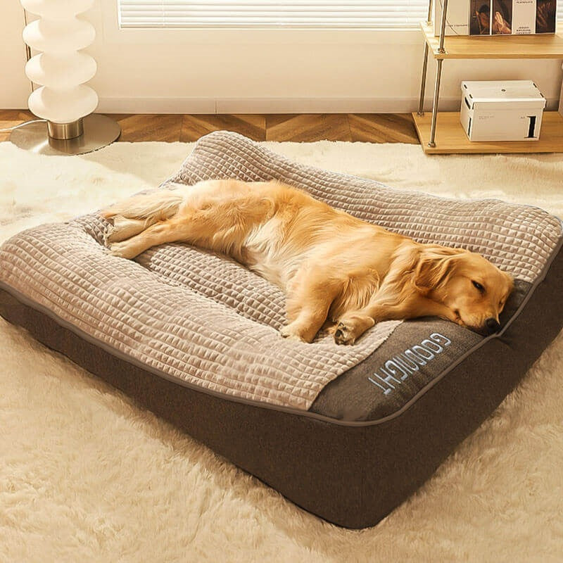 Orthopedic Large Calming Dog Bed with Removable Cover