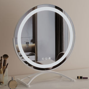 Makeup Mirror with Lights by Touch Control