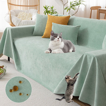 Non-slip and Waterproof Chenille Sofa Throws Blanket