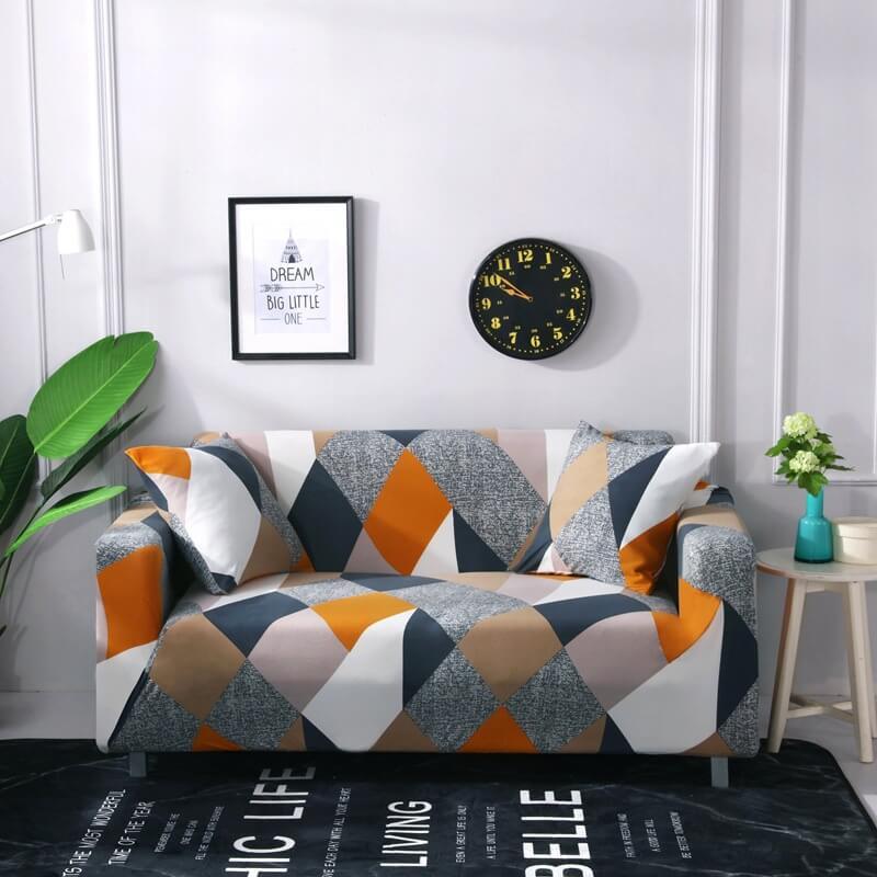 Couch Covers|Stretchable Resistant Printed Sofa Slipcovers