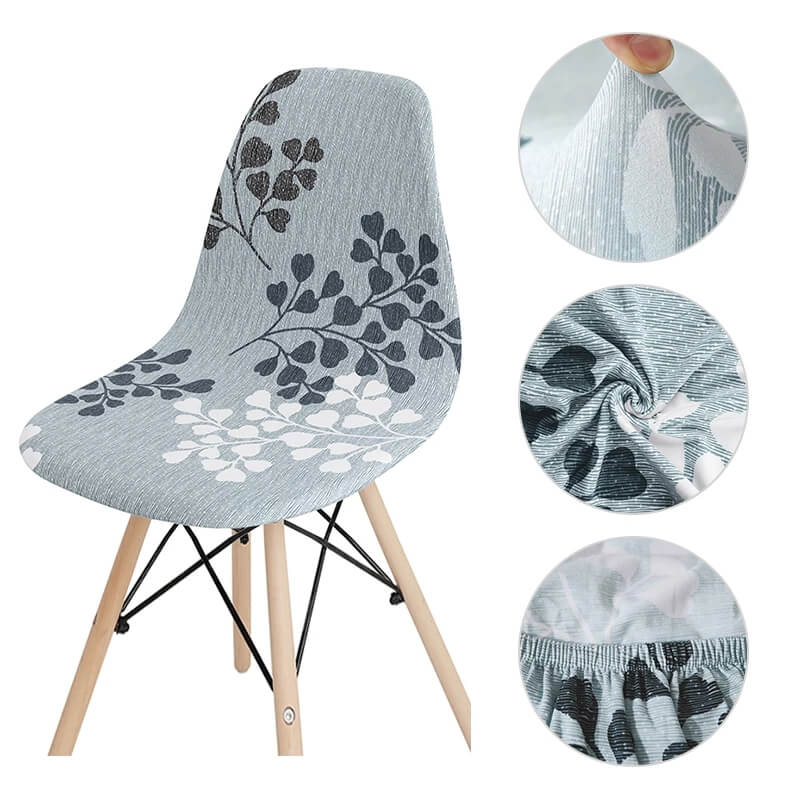 Printed Elastic Shell Chair Covers