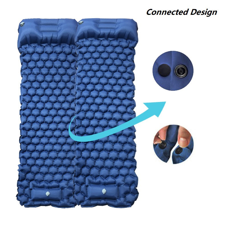 Inflatable Camping Mat with Pillow