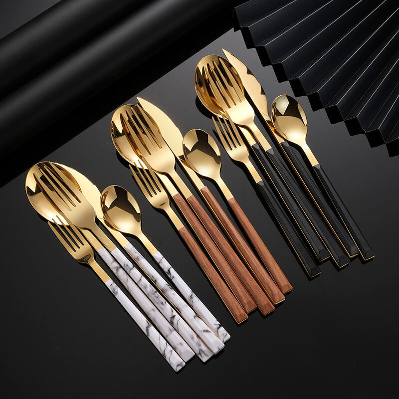 5 Pieces Stainless Steel Cutlery Set