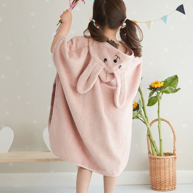 Cotton Animal Hooded Towel for Kids