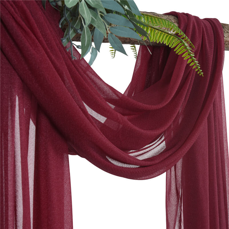 Extra Long Wedding Arch Draping Fabric 28" x 18 ft