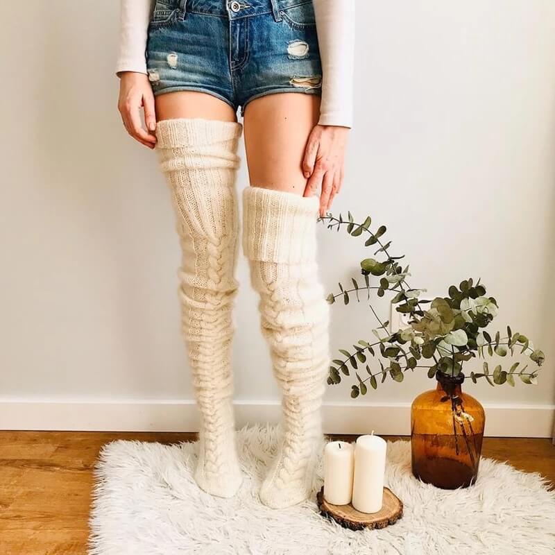 high boot socks