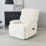 1/2/3/4 Seater Knitted Jacquard Recliner Chair Covers