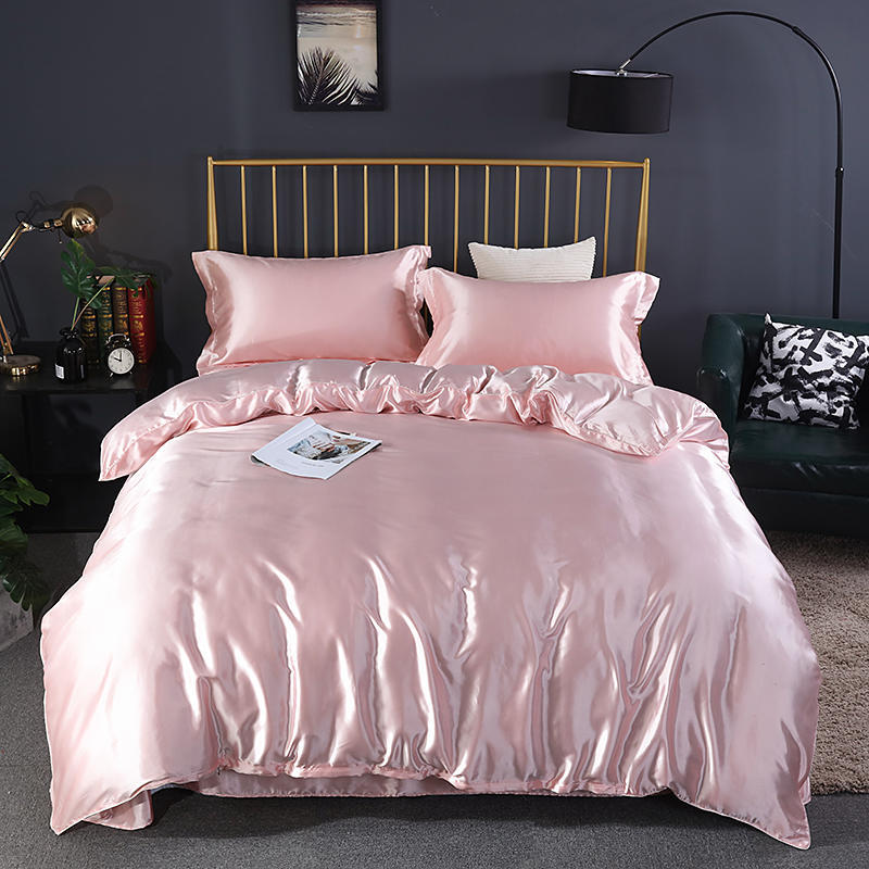 Silk Bed Sheets Set Full Size