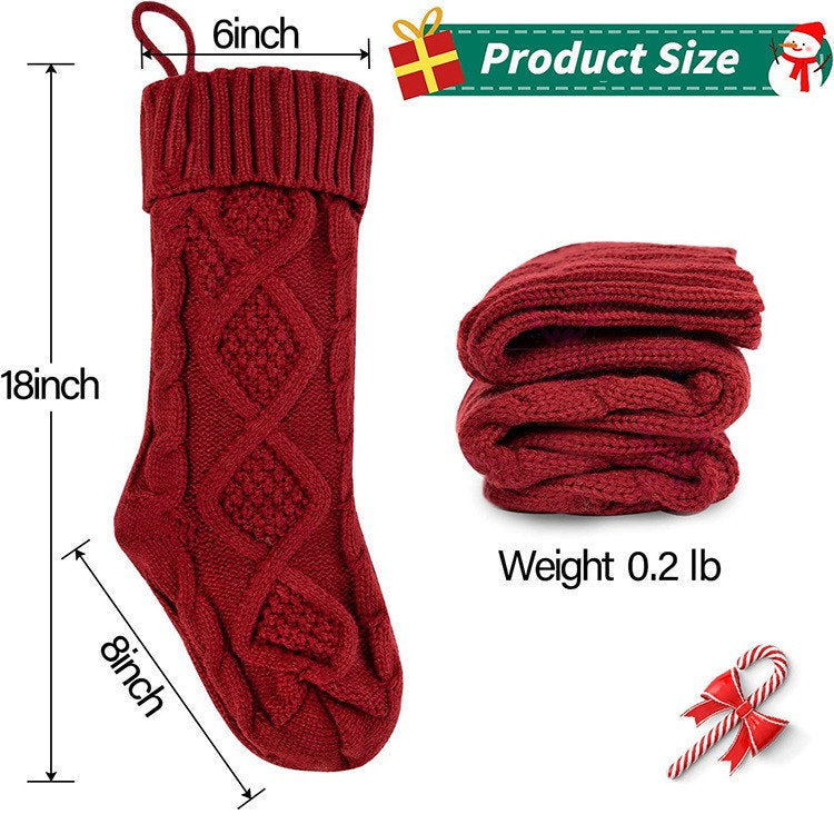 Knitted Christmas Stocking