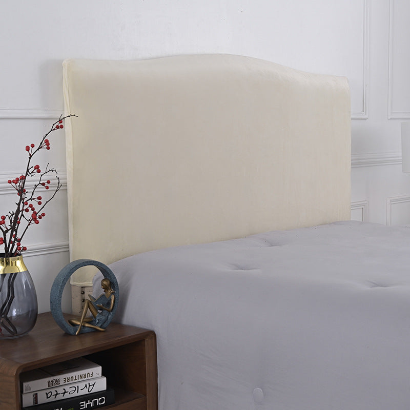 Velvet Bed Headboard Cover