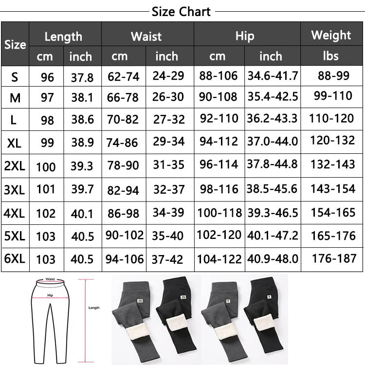 Sherpa Fleece Lined Leggings for Women